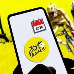 Die Grafik zum Tour-de-France-Kalender 2026
