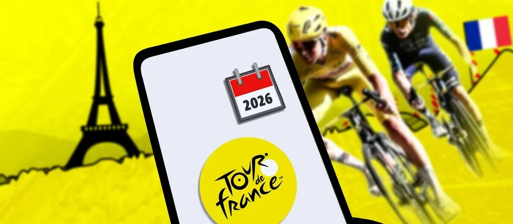 Die Grafik zum Tour-de-France-Kalender 2026