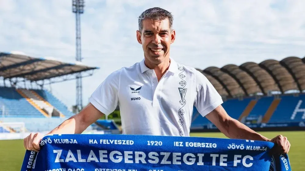 Nuno Campos é o novo treinador do Zalaegerszeg da Hungria (FOTO: Zalaegerszeg )
